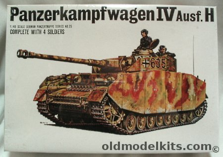 Bandai 1/48 Panzerkampfwagen Panzer IV Ausf.H Sd.Kfz.161/2, 058270 plastic model kit